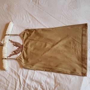 Sofra gold camisole / tank top